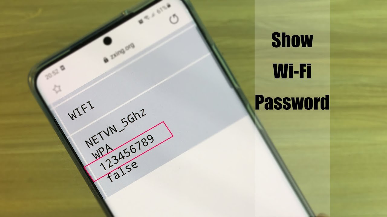 how to check wifi password on phone