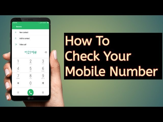 How to Check Mobile Number